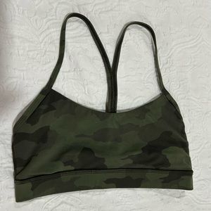 Lululemon sports bra - camo